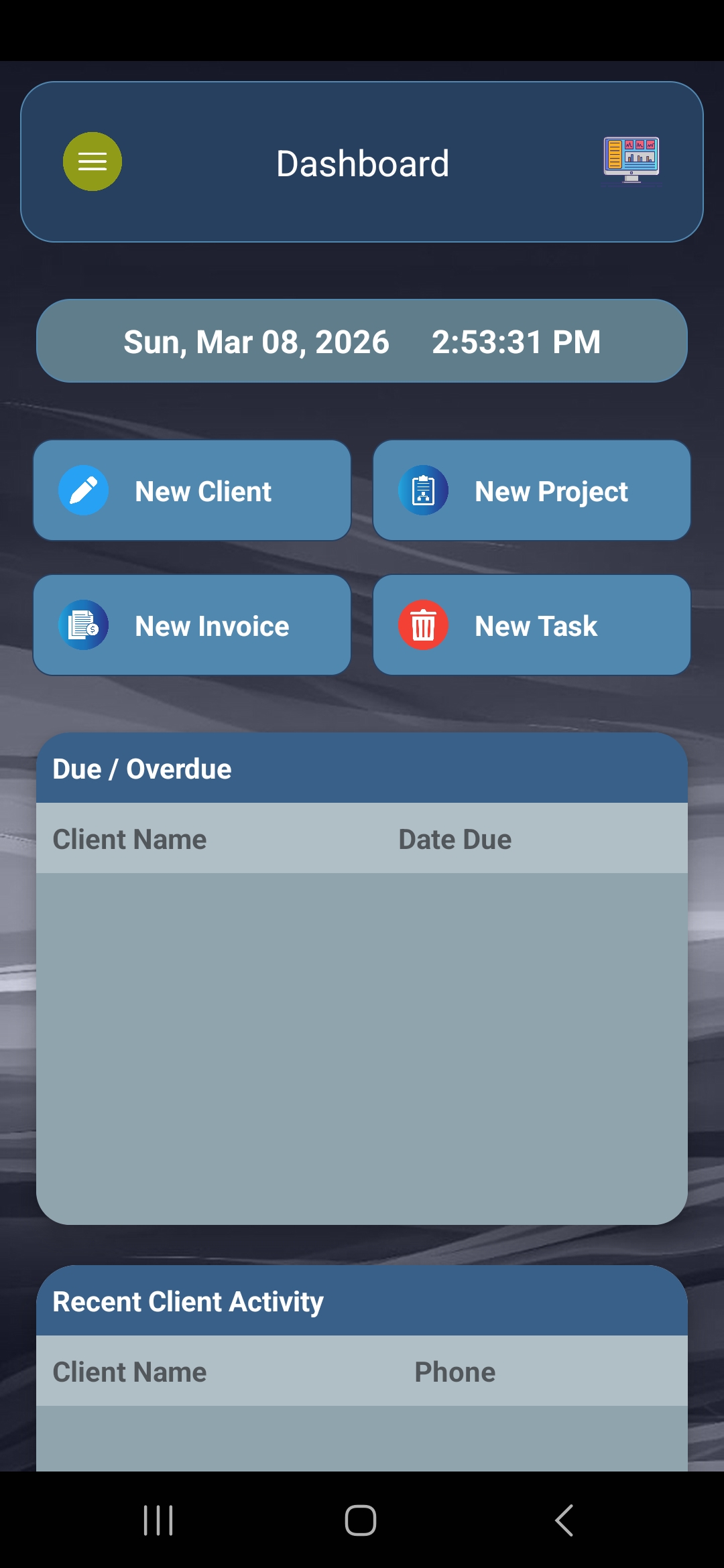 StudioFlow Screenshot